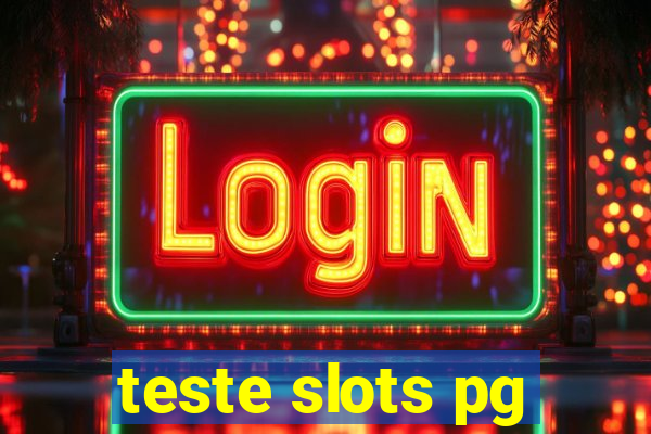 teste slots pg